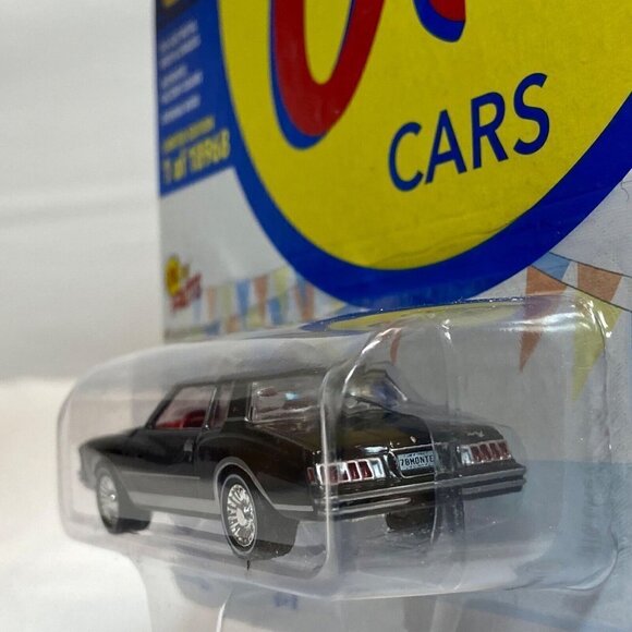 Johnny Lightning 1978 Chevy Monte Carlo Black OK Used Muscle Cars USA NIP 2022 - Picture 7 of 13